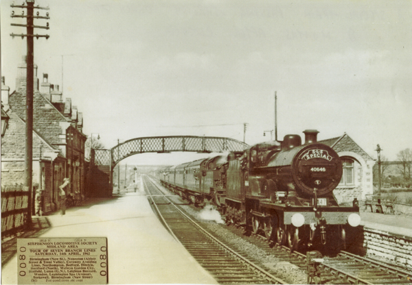 Railway Ticket, Olney, Steam Engine