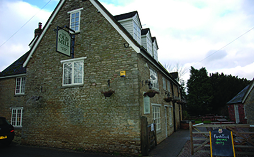 The Old Mill pub in Newton Blossomville