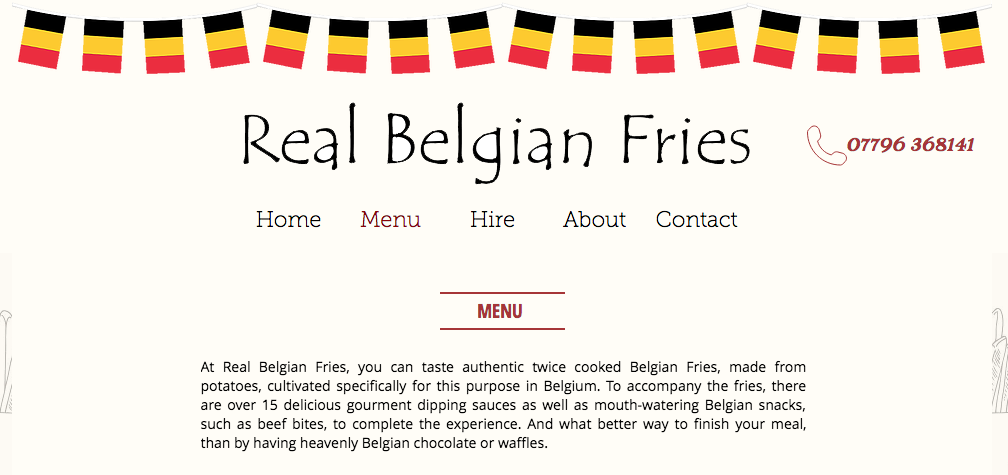 Real Belgian Fries