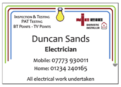 Duncan Sands Electrician