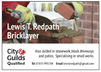 Lewis T Redpath Bricklaying