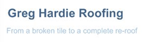 Greg Hardy Roofing