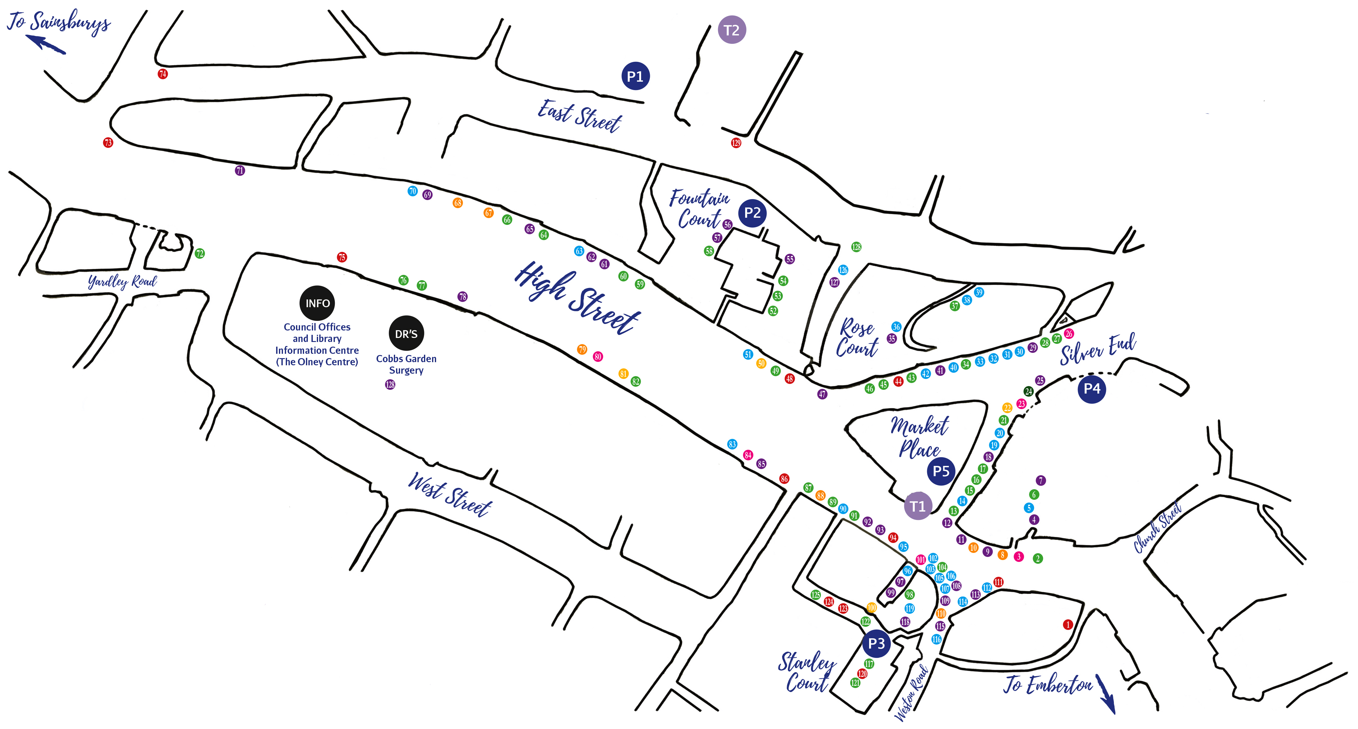 Olney Map