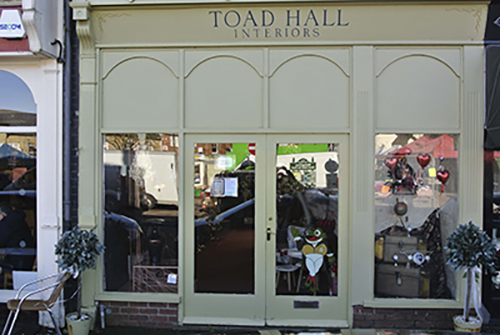 Toad Hall Interiors for unique gifts and furniture in Olney